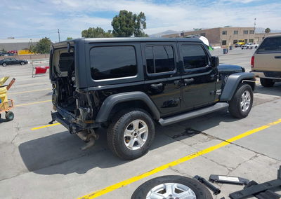 2020 Jeep Wrangler Unlimited Sport S 4x4, daño Trasero, Iaai lote 45891734, foto 4 de 17