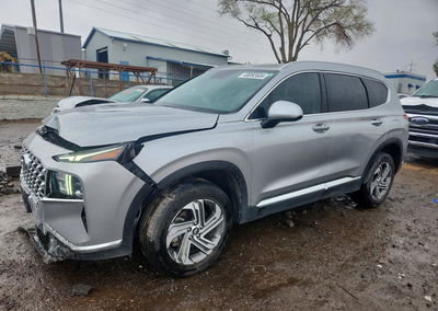 2022 Hyundai Santa Fe Sel, Front End damage, Copart lot 48092606
