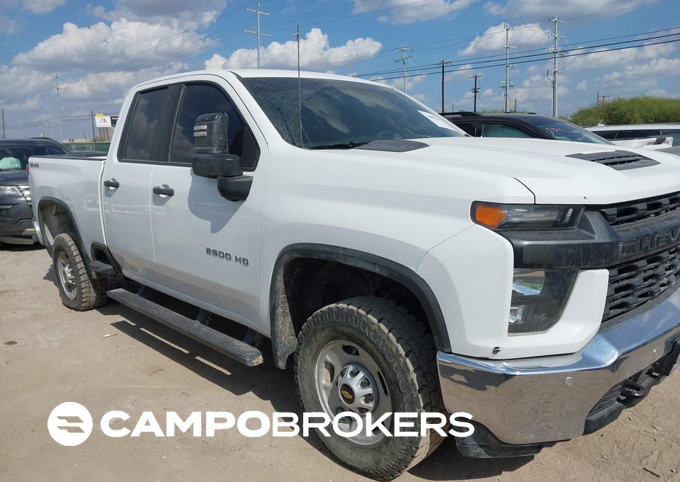 2022 Chevrolet Silverado 2500hd 4wd  Standard Bed Wt, Unknown damage, Iaai lot 46099065