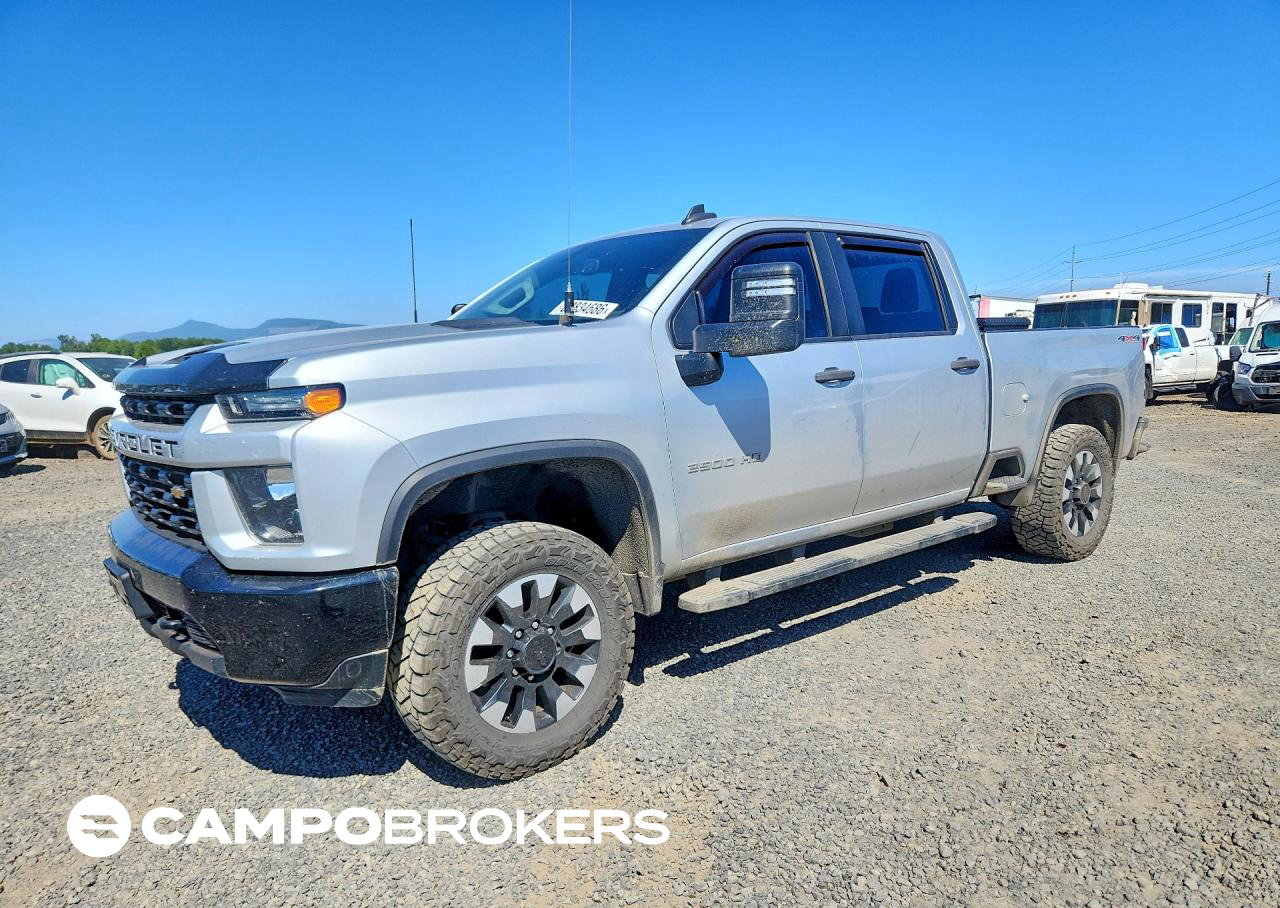 2020 Chevrolet Silverado K2500 Custom, uszkodzenie: Tył, Copart lot 60834686