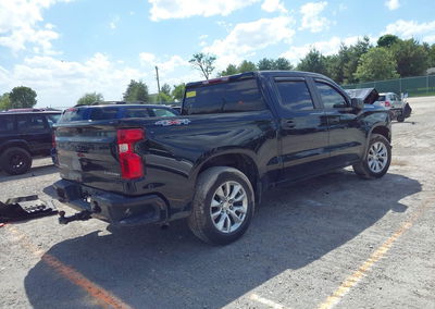 2023 Chevrolet Silverado 1500 4wd  Short Bed Custom, Front End damage, Iaai lot 45073211, photo 4 of 6