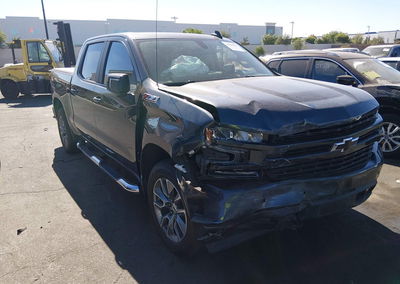 2022 Chevrolet Silverado 1500 Ltd 4wd  Short Bed Rst, daño Frontal derecho, Iaai lote 45901653