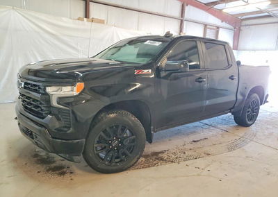 2022 Chevrolet Silverado K1500 Rst, Side damage, Copart lot 67211786