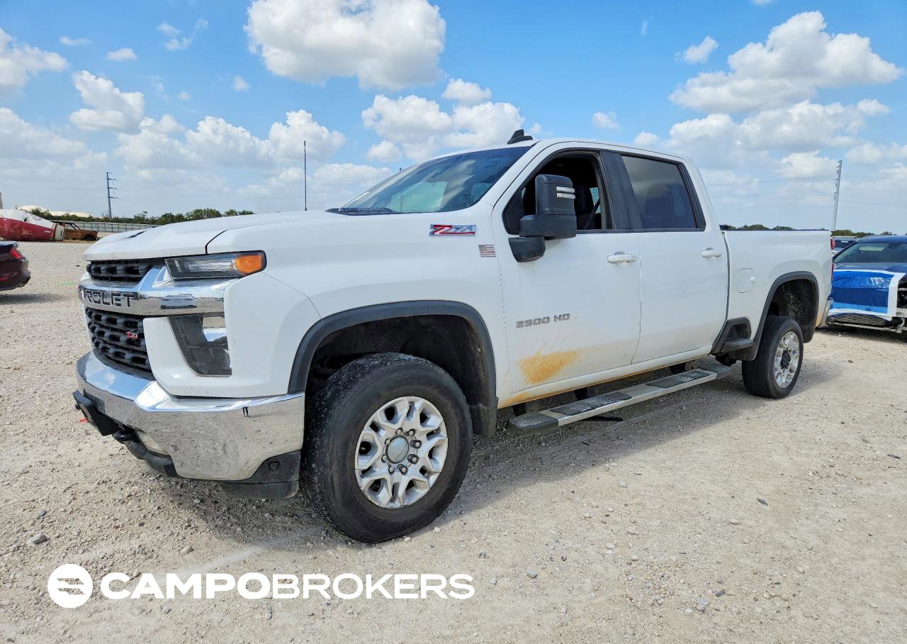 2022 Chevrolet Silverado K2500 Heavy Duty Lt, daño Lateral, Copart lote 68063196