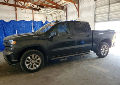 2021 Chevrolet Silverado K1500 Custom, пошкодження: Затоплення, Copart лот 59622646