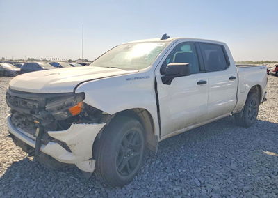 2023 Chevrolet Silverado K1500 Custom, Front End damage, Copart lot 67342516