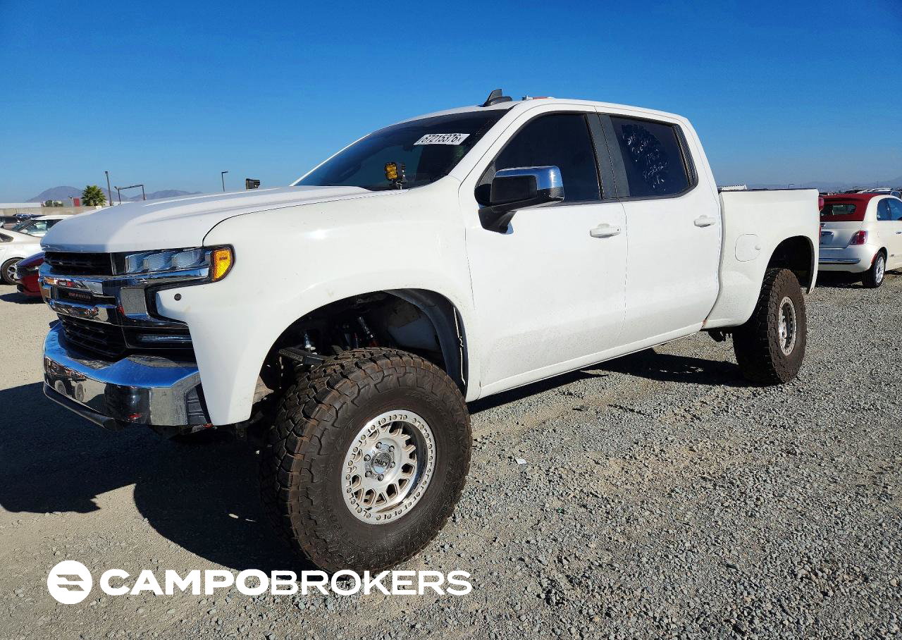 2020 Chevrolet Silverado K1500 Lt, Rear End damage, Copart lot 67215376