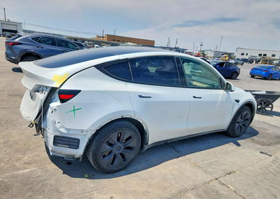 2025 Tesla Model Y, Rear End damage, Copart lot 66778366, photo 3 of 15