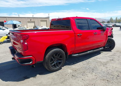 2025 Chevrolet Silverado 1500 2wd  Short Bed Custom, Right Front damage, Iaai lot 45946259, photo 4 of 6