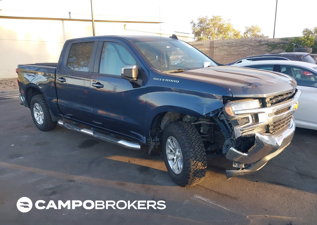 2020 Chevrolet Silverado 1500 2wd  Short Bed Lt, uszkodzenie: Left & Right Side, Iaai lot 45674071
