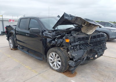 2022 Chevrolet Silverado 1500 Ltd 2wd  Short Bed Custom, daño Frontal, Iaai lote 45367218