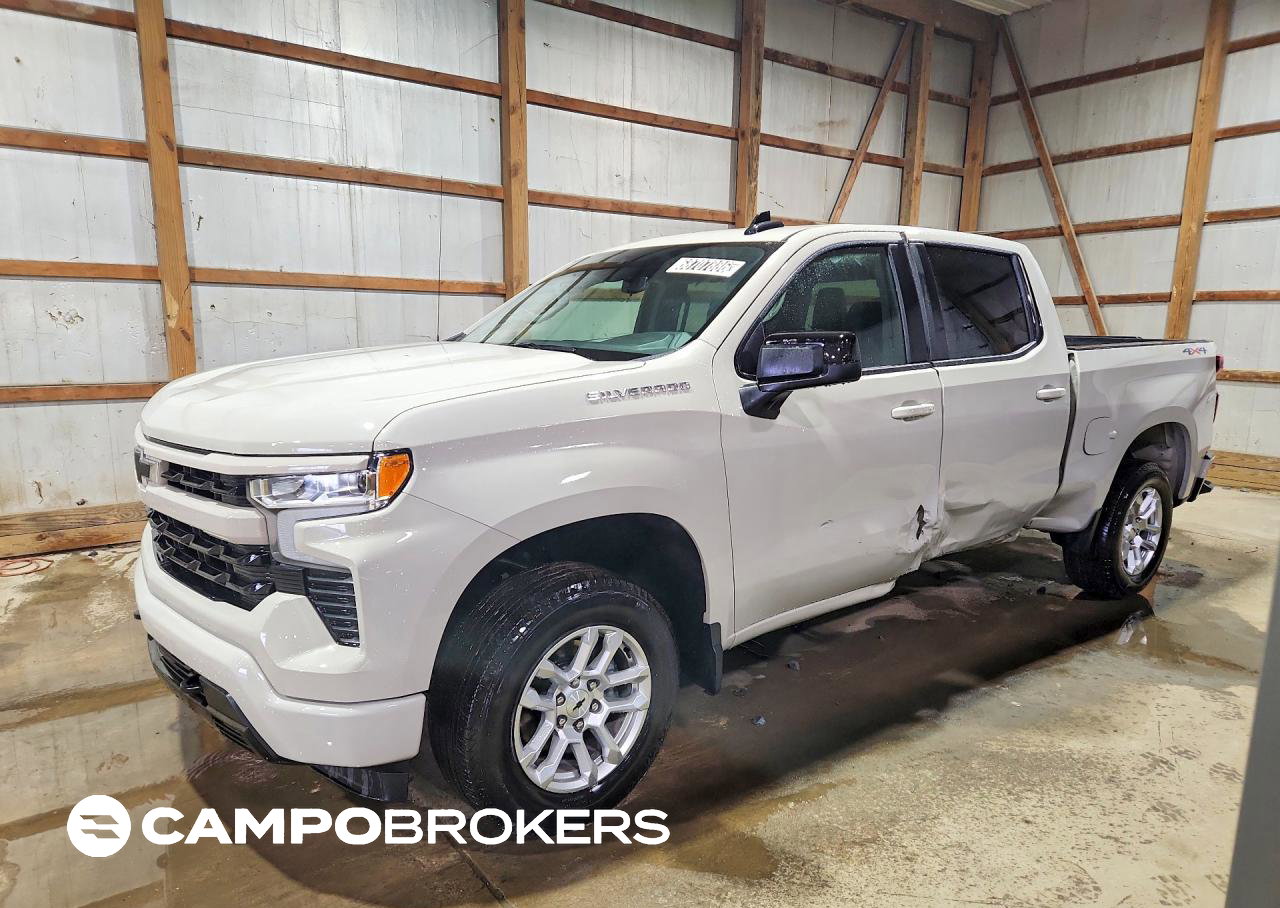 2026 Chevrolet Silverado K1500 Rst, Side damage, Copart lot 68707886