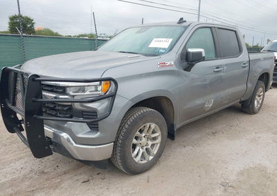 2023 Chevrolet Silverado 1500 4wd  Standard Bed Lt, daño Inundación, Iaai lote 45681352, foto 2 de 6