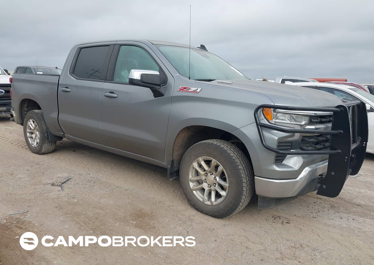 2023 Chevrolet Silverado 1500 4wd  Standard Bed Lt, daño Inundación, Iaai lote 45681352