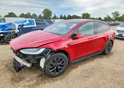2022 Tesla Model X, uszkodzenie: Przód, Copart lot 68069136