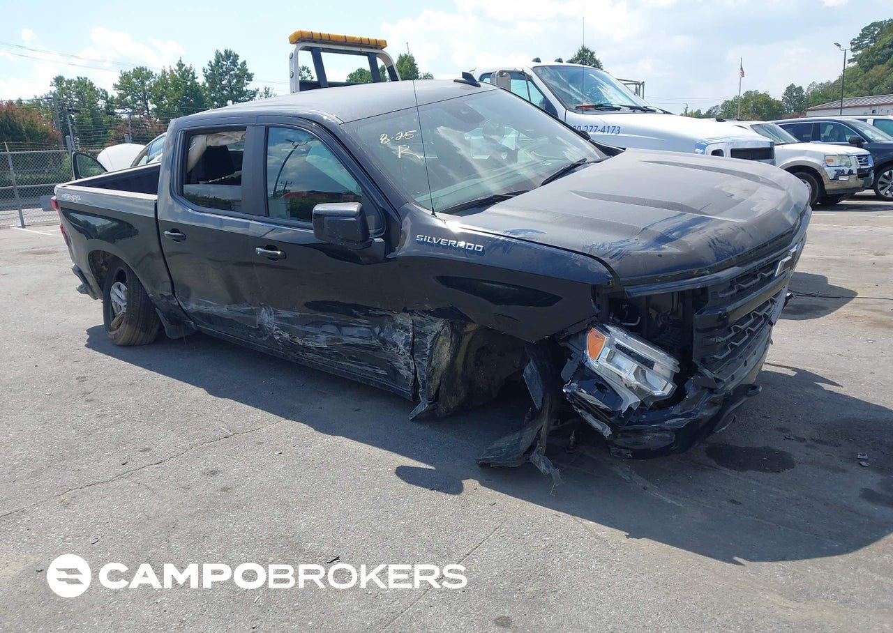 2026 Chevrolet Silverado 1500 4wd  Short Bed Rst, daño Front & Rear, Iaai lote 46036970