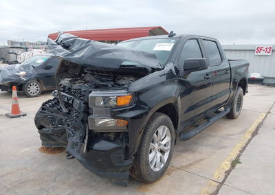 2022 Chevrolet Silverado 1500 Ltd 2wd  Short Bed Custom, uszkodzenie: Przód, Iaai lot 45367218, zdjęcie 2 z 6
