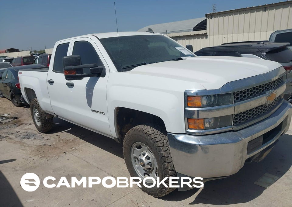 2019 Chevrolet Silverado 2500hd Wt, Unknown damage, Iaai lot 46099014
