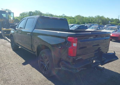 2026 Chevrolet Silverado 1500 2wd  Short Bed Custom, Right Rear damage, Iaai lot 45145030, photo 3 of 6