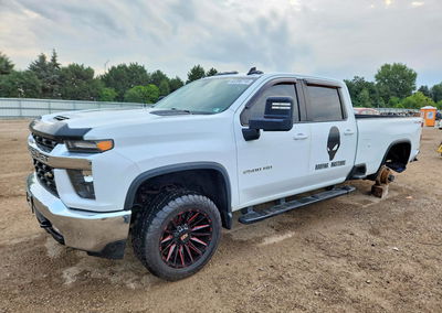 2022 Chevrolet Silverado K2500 Heavy Duty Lt, Side damage, Copart lot 63396716, photo 1 of 6