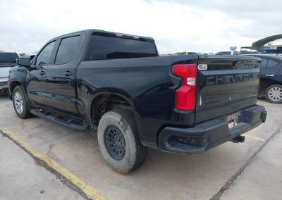 2022 Chevrolet Silverado 1500 Ltd 2wd  Short Bed Custom, uszkodzenie: Przód, Iaai lot 45367218, zdjęcie 3 z 6