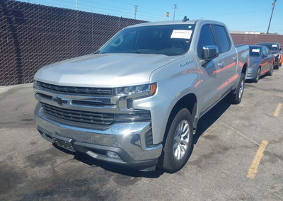 2022 Chevrolet Silverado 1500 Ltd 2wd  Short Bed Lt, пошкодження: Правий бік, Iaai лот 46009624, фото 2 з 6