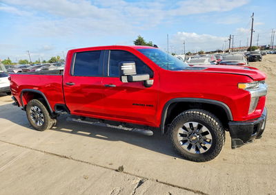 2022 Chevrolet Silverado K2500 Custom, daño Frontal, Copart lote 69427456, foto 4 de 6