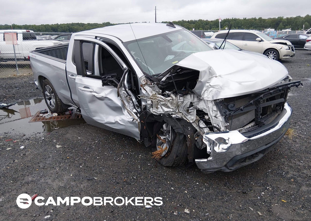 2019 Chevrolet Silverado 1500 Lt, пошкодження: Передня частина, Iaai лот 45907305