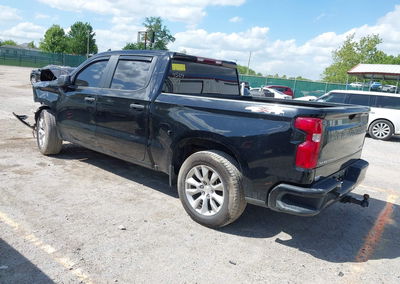 2023 Chevrolet Silverado 1500 4wd  Short Bed Custom, Front End damage, Iaai lot 45073211, photo 3 of 6