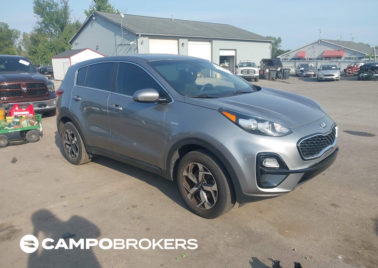 2021 Kia Sportage Lx, Theft damage, Iaai lot 46012056