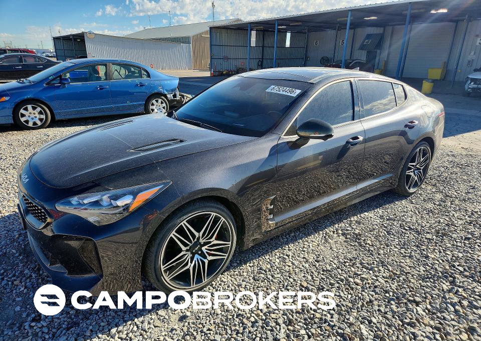 2023 Kia Stinger Gt2, Hail damage, Copart lot 67524496