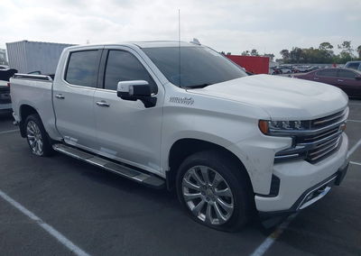2021 Chevrolet Silverado 1500 4wd  Short Bed High Country, daño Lateral derecho, Iaai lote 45997298