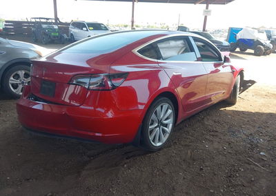 2019 Tesla Model 3 Long Range/mid Range/standard Range/standard Range Plus, daño Frontal izquierdo, Iaai lote 45825684,