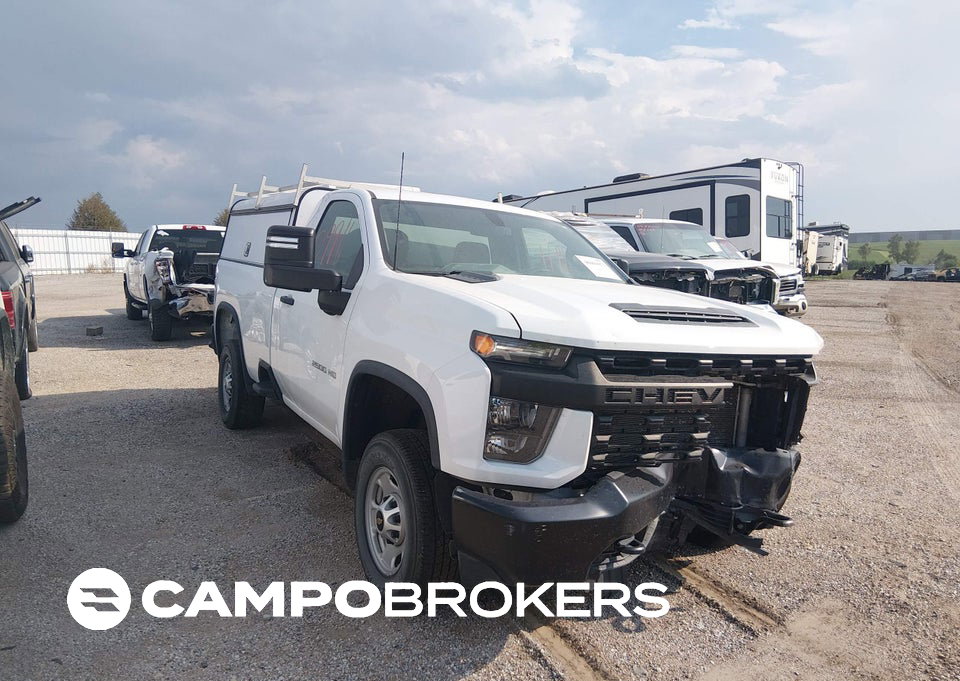 2022 Chevrolet Silverado 2500hd 2wd  Long Bed Wt, uszkodzenie: Przód, Iaai lot 46009971