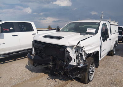2022 Chevrolet Silverado 2500hd 2wd  Long Bed Wt, uszkodzenie: Przód, Iaai lot 46009971, zdjęcie 6 z 6