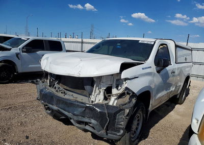 2019 Chevrolet Silverado C1500, Front End damage, Copart lot 49071016