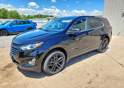2021 Chevrolet Equinox Lt, Front End damage, Copart lot 57818666