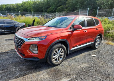 2020 Hyundai Santa Fe Se, Rear End damage, Copart lot 68848586