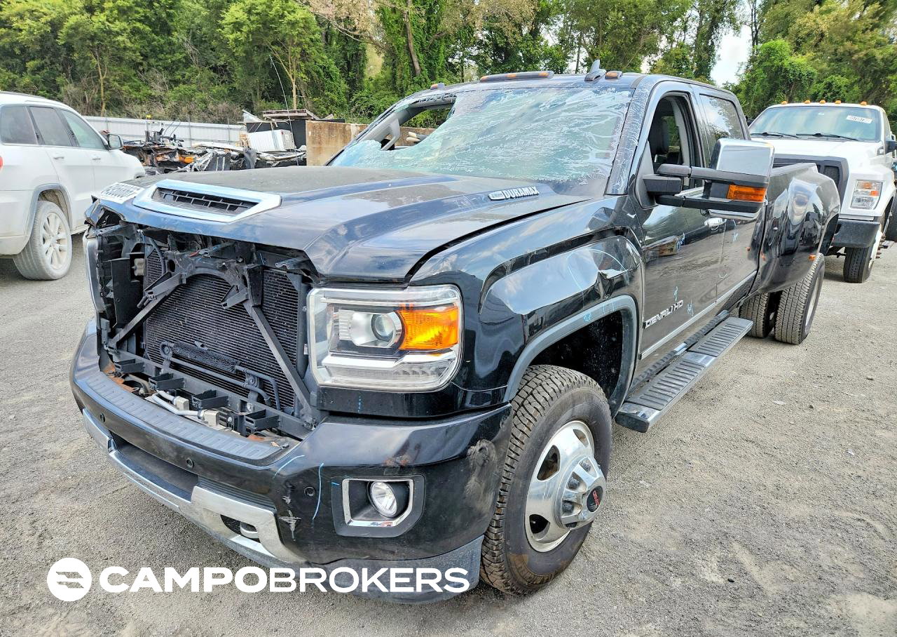 2019 Gmc Sierra K3500 Denali, пошкодження: Дах, Copart лот 64958866