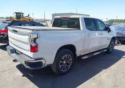2024 Chevrolet Silverado 1500 4wd  Short Bed Lt, daño Left & Right Side, Iaai lote 45476652, foto 4 de 6