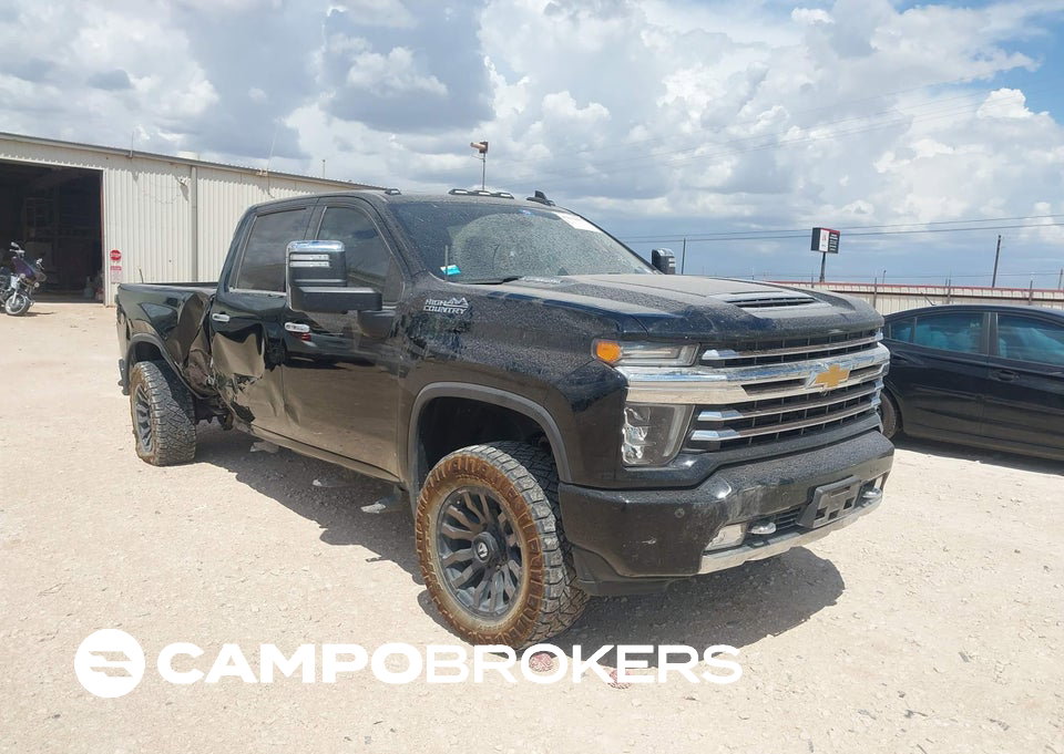 2020 Chevrolet Silverado 2500hd 4wd  Standard Bed High Country, uszkodzenie: Prawy bok, Iaai lot 45830877
