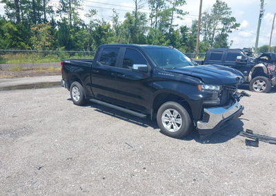 2022 Chevrolet Silverado 1500 Ltd 4wd  Short Bed Lt, uszkodzenie: Lewy przód, Iaai lot 45960689