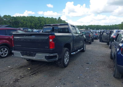 2022 Chevrolet Silverado 1500 4wd  Short Bed Ltz, пошкодження: Лівий перед, Iaai лот 45244577, фото 4 з 16