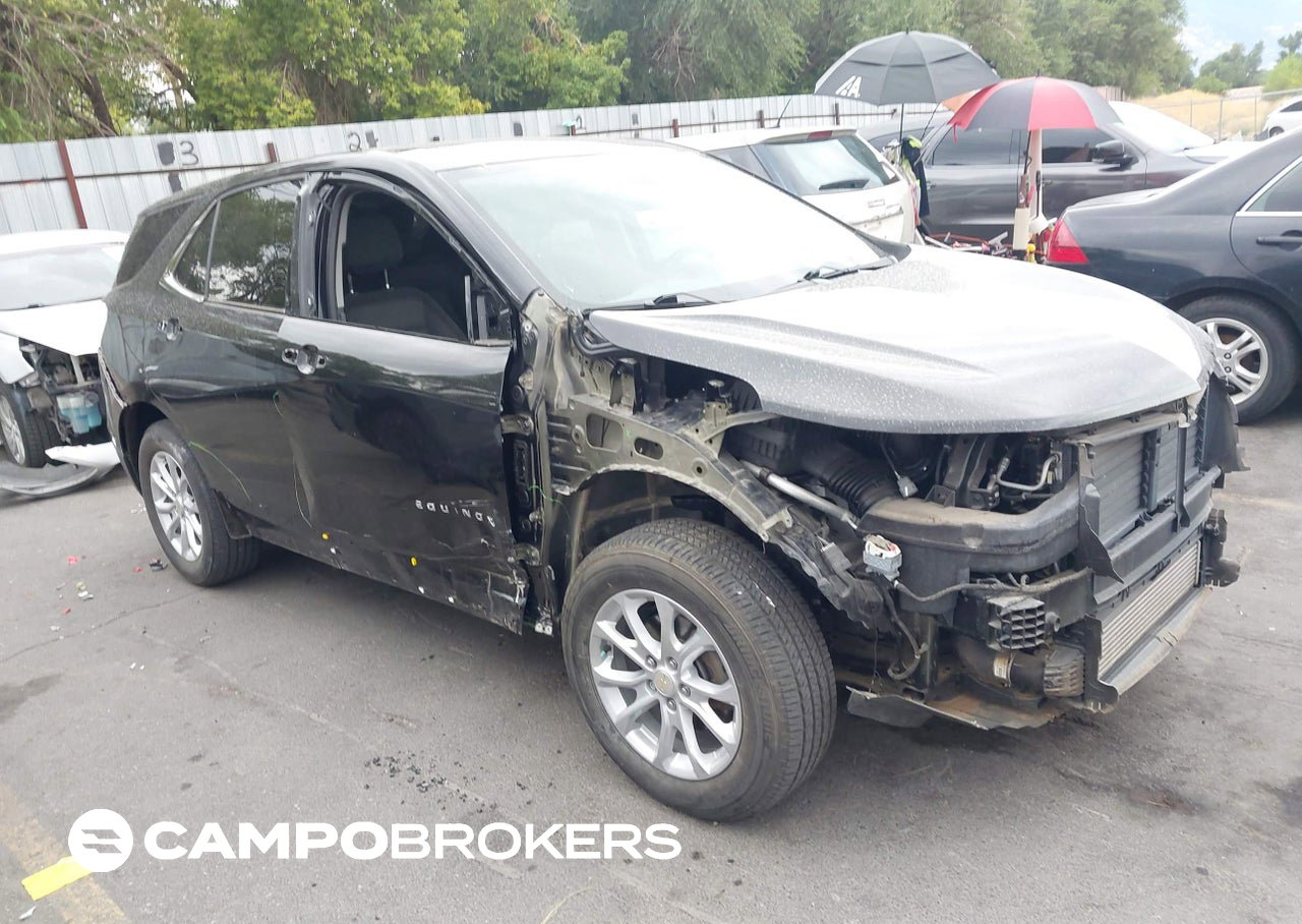 2020 Chevrolet Equinox Awd Lt 1.5l Turbo, uszkodzenie: Prawy bok, Iaai lot 45846057