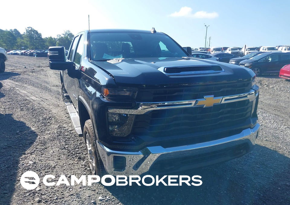 2024 Chevrolet Silverado 2500hd 4wd  Standard Bed Lt, пошкодження: Лівий бік, Iaai лот 45647189