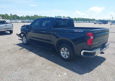 2022 Chevrolet Silverado 1500 Ltd 4wd  Short Bed Lt, daño Frontal izquierdo, Iaai lote 45960689, foto 3 de 6