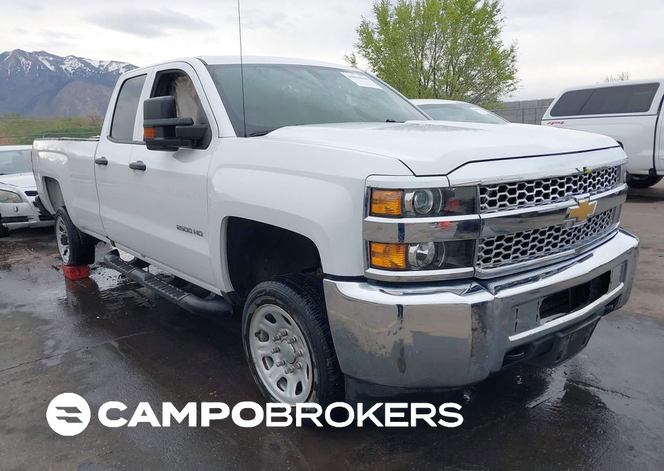 2019 Chevrolet Silverado 2500hd Wt, Interior Burn damage, Iaai lot 44694840