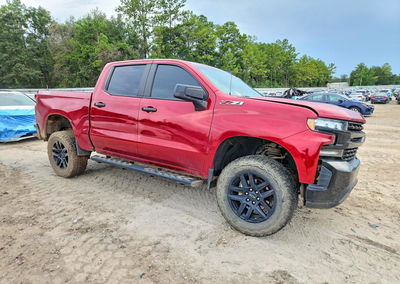 2021 Chevrolet Silverado K1500 Lt Trail Boss, daño Frontal, Copart lote 66987546, foto 4 de 14