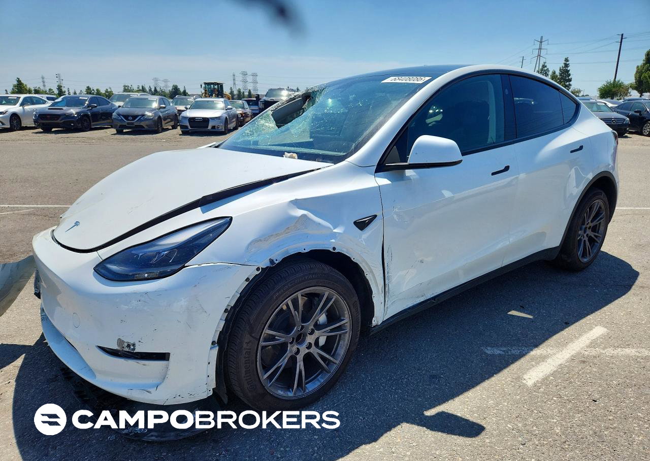 2025 Tesla Model Y, пошкодження: Передня частина, Copart лот 68408086