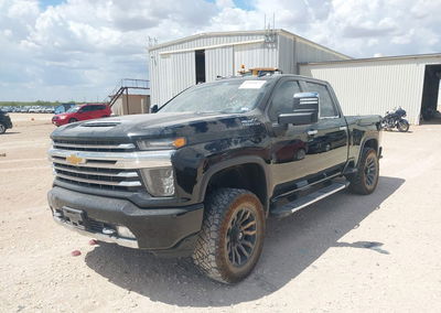 2020 Chevrolet Silverado 2500hd 4wd  Standard Bed High Country, uszkodzenie: Prawy bok, Iaai lot 45830877, zdjęcie 2 z 6